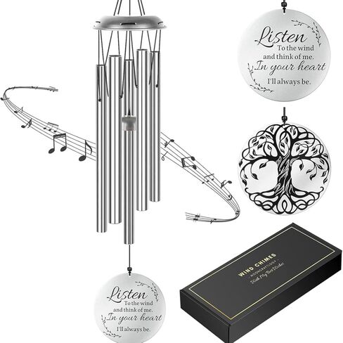 الرياح الدقات التعاطف الرياح الدقات لفقدان أحد أفراد أسرته الهدايا التذكارية ملهمة WindChimes للديكور أجراس إيولايان in Saudi Arabia