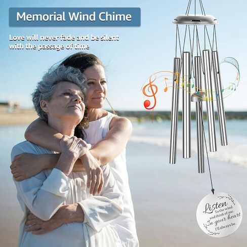 الرياح الدقات التعاطف الرياح الدقات لفقدان أحد أفراد أسرته الهدايا التذكارية ملهمة WindChimes للديكور أجراس إيولايان in Saudi Arabia