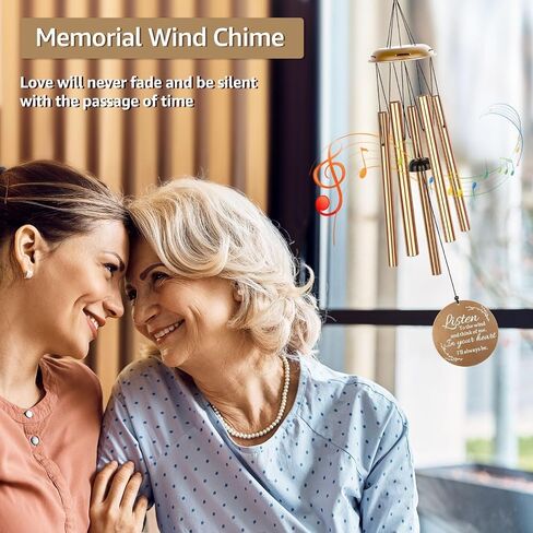 الرياح الدقات التعاطف الرياح الدقات لفقدان أحد أفراد أسرته الهدايا التذكارية ملهمة WindChimes للديكور أجراس إيولايان in Saudi Arabia
