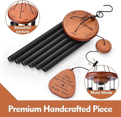 Wind Chimes Memorial Wind Chimes for Sympathy WindChimes for Loss of Loved Remembrance Gifts for Funeral Aeolian Bells in Saudi Arabia
