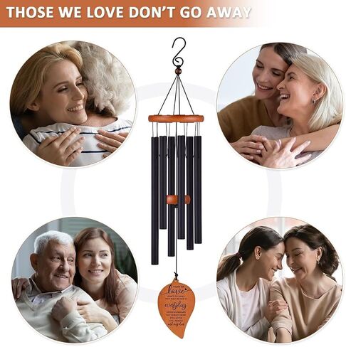 Wind Chimes Memorial Wind Chimes for Sympathy WindChimes for Loss of Loved Remembrance Gifts for Funeral Aeolian Bells in Saudi Arabia
