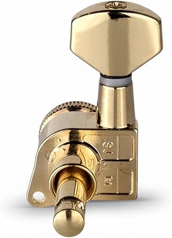 موالفات قفل الجيتار، 6 مضمنة، مطلية بالذهب، نسبة 20:1، طراز عتيق، BSJ07LK2، صنع في كوريا in Kuwait