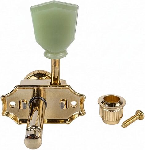 موالفات قفل الجيتار ذات الطراز العتيق من BBSTONE، نسبة 16:1، أزرار حجر المفاتيح اللؤلؤية، ذهبي، صنع في كوريا in Kuwait