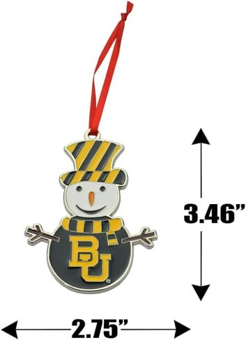 Tennessee Volunteers Snowman Metal Christmas Ornament in Saudi Arabia