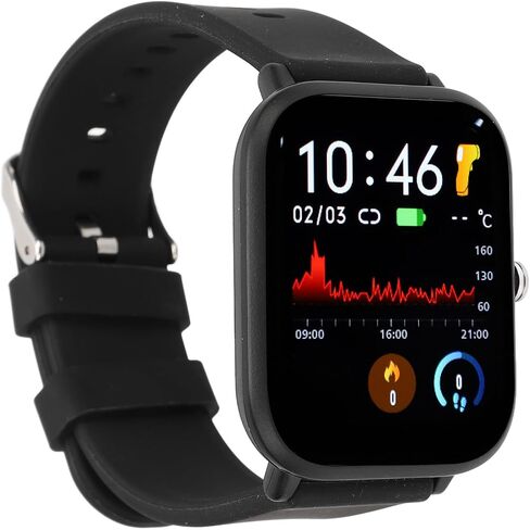 ساعة اللياقة البدنية متعددة الوظائف IP68 Health Smart Watch لمساعد الصحة in Kuwait