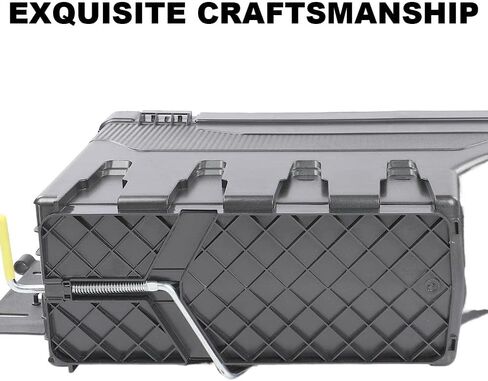 PIT66 2Pcs Lockable Truck Bed Storage Box Toolbox, Compatible with 2017-2023 Ford F250 F350 Super Duty 17-23, Left Driver + Right Passenger Sides Tool Box Drawer Set in Saudi Arabia