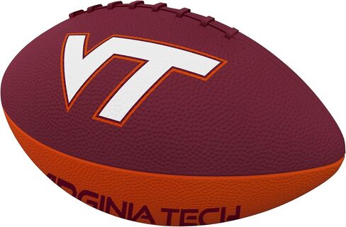 Logo Brands Virginia Tech Hokies Pinwheel Junior Size Rubber Football in Saudi Arabia
