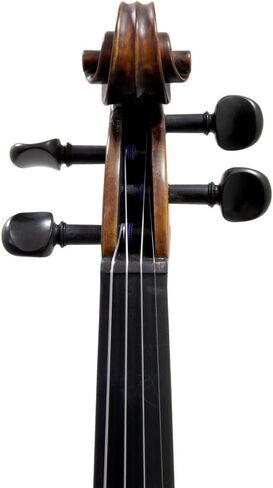 Paititi 3/4 Size PTVNSH100 Premium Hand Carved Ebony Fitted Violin Outfit with Case, Bow, String, Tuner, Mute and Rosin in Kuwait