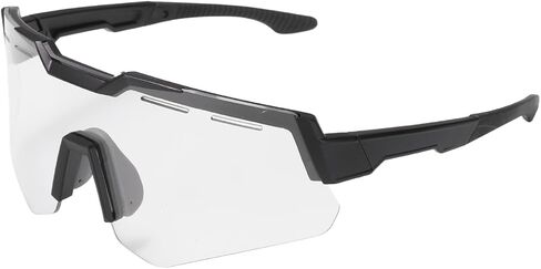 HARFINGTON Sport Sunglasses Cycling Polarized Sun Glasses for Men Women Mountain Bike Driving Fishing Running, Clear Gray/Black in Saudi Arabia