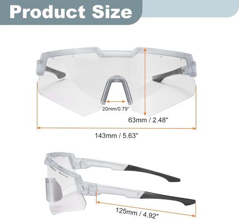 HARFINGTON Sport Sunglasses Cycling Polarized Sun Glasses for Mountain Bike Driving Fishing Running in Saudi Arabia