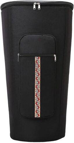 حقيبة ظهر مبطنة من Djembe Drum مع أشرطة كتف قابلة للتعديل، ملحق قوي للآلات الموسيقية، حقيبة حمل طبلة أفريقية مقاومة للماء والصدمات، طراز A 12 بوصة in Kuwait