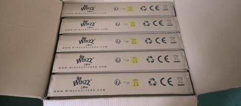 Winzz Ukulele Concert 23 بوصة أزرق وأخضر، طقم القيثارة للمبتدئين للبالغين والأطفال، تصميم فريد من نوعه بالألوان in Kuwait