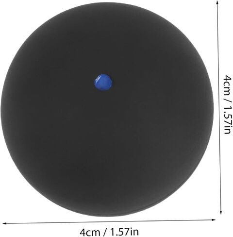 Elastic Squash Training Ball Single Dot Blue for Beginner to Advanced Players in Saudi Arabia