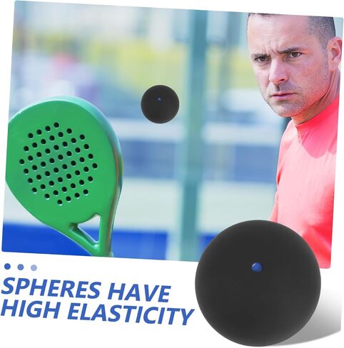 Elastic Squash Training Ball Single Dot Blue for Beginner to Advanced Players in Saudi Arabia
