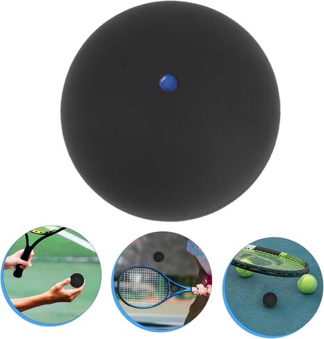 Elastic Squash Training Ball Single Dot Blue for Beginner to Advanced Players in Saudi Arabia