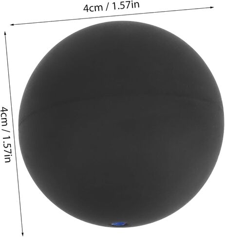 Elastic Squash Training Ball Single Dot Blue for Beginner to Advanced Players in Saudi Arabia
