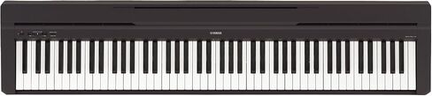 YAMAHA P45 - حزمة بيانو رقمية مرجحة مكونة من 88 مفتاحًا مع حامل أثاث خشبي ومقعد in Saudi Arabia