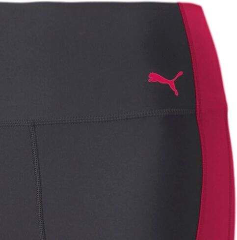PUMA Womens Train Eversculpt Logo High Weist 78 Leggings Athletic Casual Comfort Technology - Black ، Red - Size 3X in Saudi Arabia