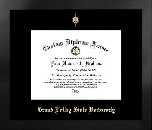 صور الحرم الجامعي NCAA Grand Valley State Lakers للجنسين مانهاتن أسود، أسود، مقاس واحد in Saudi Arabia
