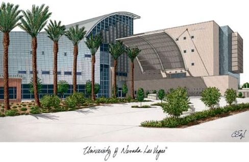 صور الحرم الجامعي NCAA UNLV Rebels للجنسين مانهاتن أسود، أسود، مقاس واحد in Saudi Arabia