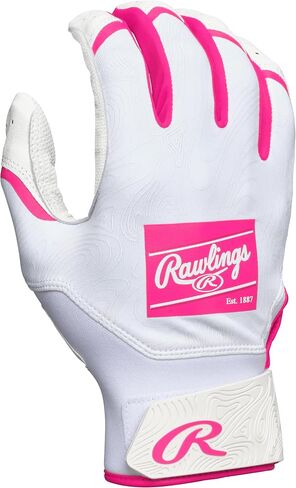 Rawlings | Clout Baseball Batting Gloves | T-Ball/Coach Pitch | Multiple Colors in Saudi Arabia
