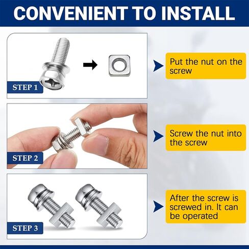 584 Pcs Stainless Steel Nut and Bolt Assortment Kit, M2 M2.5 M3 M4 M5 Small Metric Machine Screws, Multipurpose Hardware Set for DIY Projects, Repairs, Electronics in Kuwait