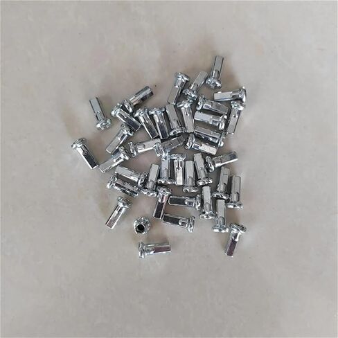 12G Diameter 2.5mm Electric Fit for Bicycle Spokes Length 170-305mm Steel 40PCS with Nipples in Saudi Arabia