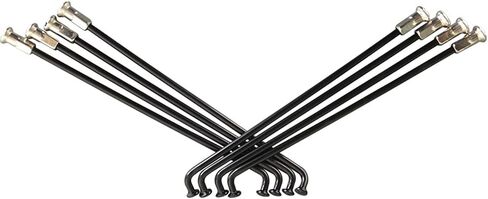 36Pcs 14G Fit for Bicycle Spokes Stainless Steel Road Mountain Bike Cycle 236/246/248/250/255/258/261/263/265mm Nipples Accessories in Saudi Arabia