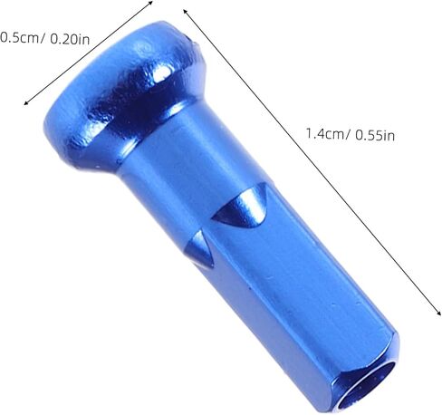 GANAZONO 15pcs Aluminum Alloy Bicycle Nipples for Mountain and Road Bikes Stylish Bike Wheel Caps Complete Coverage Versatile Protectors Colorful Design in Saudi Arabia