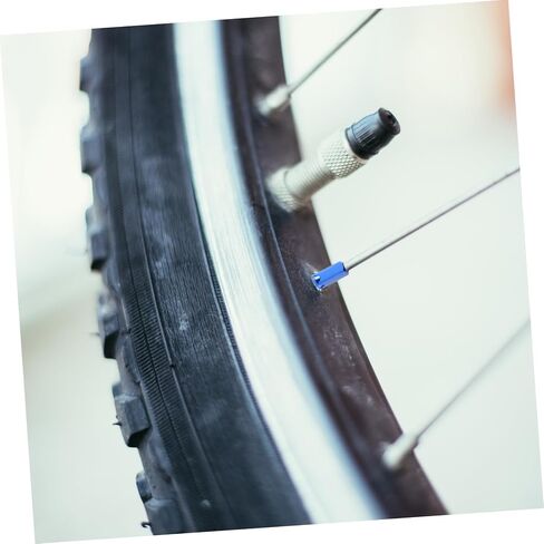 GANAZONO 15pcs Aluminum Alloy Bicycle Nipples for Mountain and Road Bikes Stylish Bike Wheel Caps Complete Coverage Versatile Protectors Colorful Design in Saudi Arabia