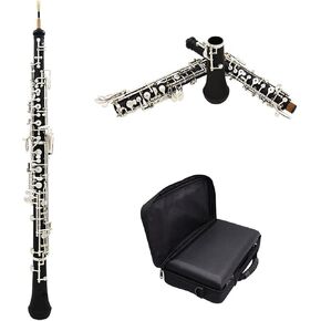 Oboe Instrument Bakelite Oboe C Down B Automatic 22-Key Black Tube Body in Saudi Arabia