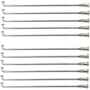 30Pcs 12G E-Bike Spokes Steel Diameter 2.5mm Length 45-305mm Cycle Fit for Bicycles Spokes & Nipples Silvery Bike Spoke Parts in Saudi Arabia