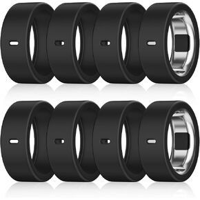 8 Pack Cover Compatible with Oura Ring Gen 4/Oura Ring Gen 3 Horizon/Heritage,Charging Derectly,Matte Texture Wear-Resistant Anti-Scratch TPU Protector for Oura Rings Women Men（A,Size 8 in Kuwait