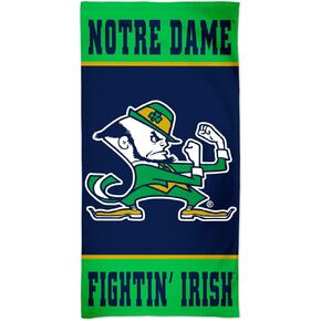 منشفة شاطئ WinCraft NCAA Notre Dame Fighting Irish Notre Dame Fighting Irish Spectra مقاس 76.2 سم × 152.4 سم، متعددة الألوان، غير متوفر in Kuwait