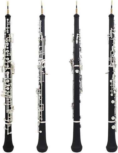 Oboe Instrument C Key Oboe Fully-Automatic Style Nickel-Plated Keys with Oboe Reed Gloves Leather Case Strap in Saudi Arabia