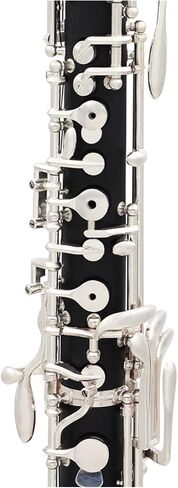 Oboe Instrument C Key Oboe Fully-Automatic Style Nickel-Plated Keys with Oboe Reed Gloves Leather Case Strap in Saudi Arabia