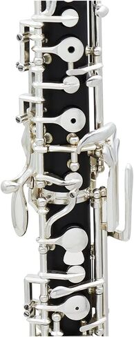 Oboe Instrument C Key Oboe Fully-Automatic Style Nickel-Plated Keys with Oboe Reed Gloves Leather Case Strap in Saudi Arabia