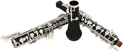Oboe Instrument 22-Key Automatic Black Silver-Plated Button Oboe Instrument in Saudi Arabia