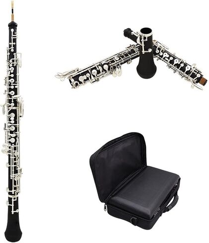 Oboe Instrument Bakelite Oboe C Down B Automatic 22-Key Black Tube Body in Saudi Arabia