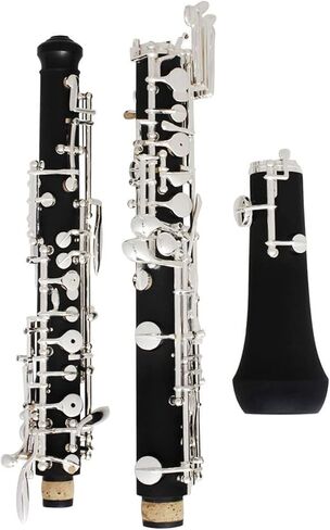 Oboe Instrument Woodwind Instrument C Key Oboe Semi-Automatic Style Silver Plated Keys in Saudi Arabia