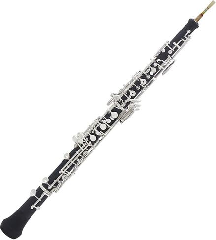 Oboe Instrument Woodwind Instrument C Key Oboe Semi-Automatic Style Silver Plated Keys in Saudi Arabia