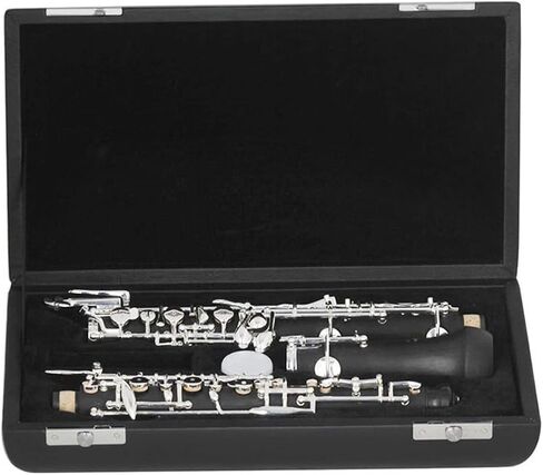 Oboe Instrument Woodwind Instrument C Key Oboe Semi-Automatic Style Silver Plated Keys in Saudi Arabia