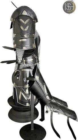درع القرون الوسطى Cuirass، Chainmail، درع الساق والكوسبلاي، SCA، LARP، Fantasy Armor، Chainmail Cosplay درع هدية للنساء in Saudi Arabia