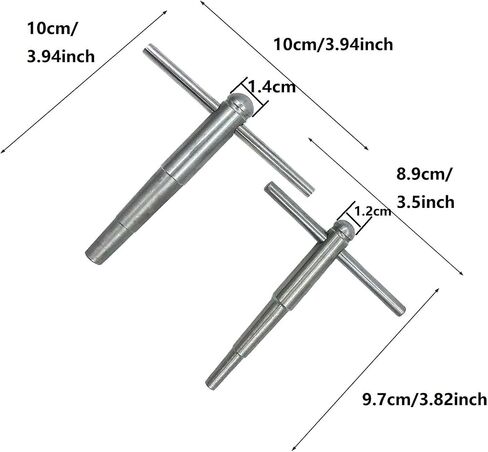 1 Set Trombone Trumpet Mouthpiece Truing Tool 1.2cm & 1.4cm diameter Trumpet Dent Repair Tool Brass Woodwind Instrument Removes Dents Maintenance Tool in Saudi Arabia