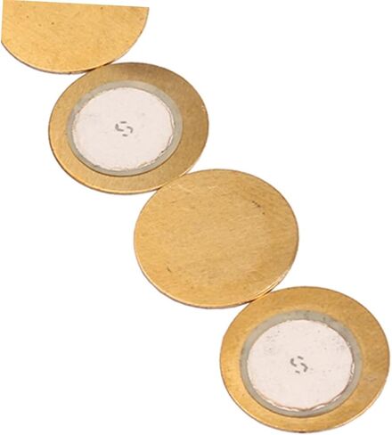 10pcs Discs Diameter Copper Ceramic Film Gaskets for Acoustic Instrument Pickups and Microphones Excellent for Guitars and Drums in Saudi Arabia