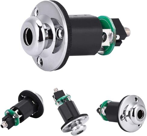 Endpin Jack in Piezo Tone for Acoustic Guitar Clear Tone Copper Material 2.5 Mm to 6.35 Mm Audio Adapters for Luthiers DIY in Saudi Arabia