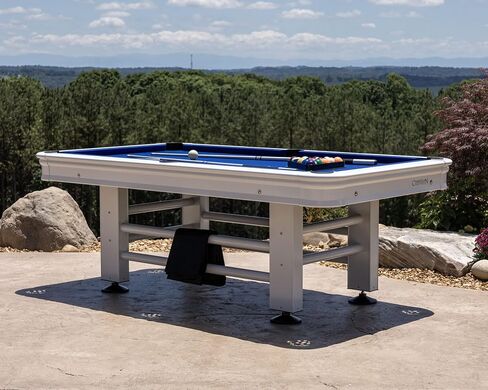 Malibu Nights 7 Ft Outdoor Pool Table in Saudi Arabia