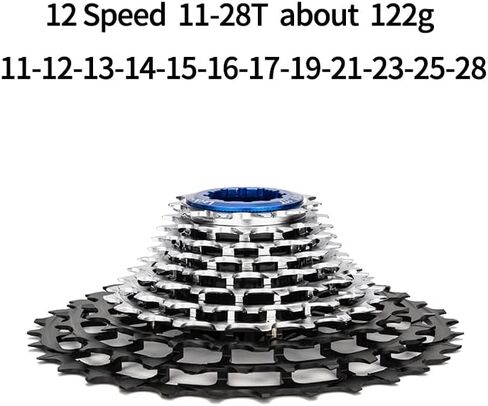 كاسيت دراجة الطريق ZTTO 12 سرعة 11-36T، عجلة حرة خفيفة للغاية للدراجة 12s HGR Universal Spokes in Kuwait