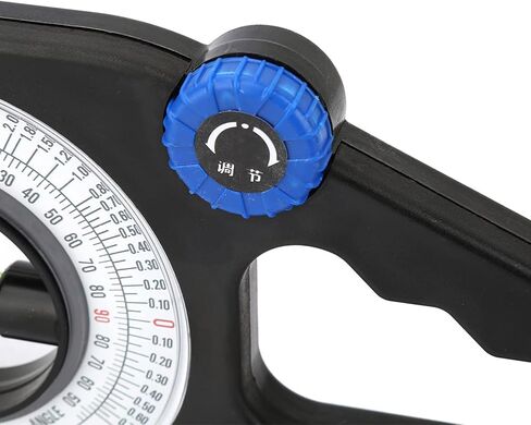 Hilitand Multifunctional Inclinometer, ABS Engineering Plastic Slope Meter with Comparison Table for Civil Engineering in Saudi Arabia
