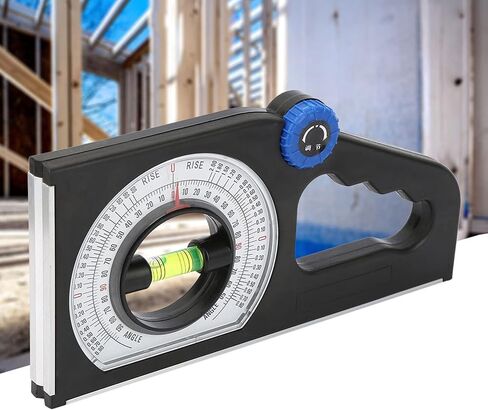 Hilitand Multifunctional Inclinometer, ABS Engineering Plastic Slope Meter with Comparison Table for Civil Engineering in Saudi Arabia